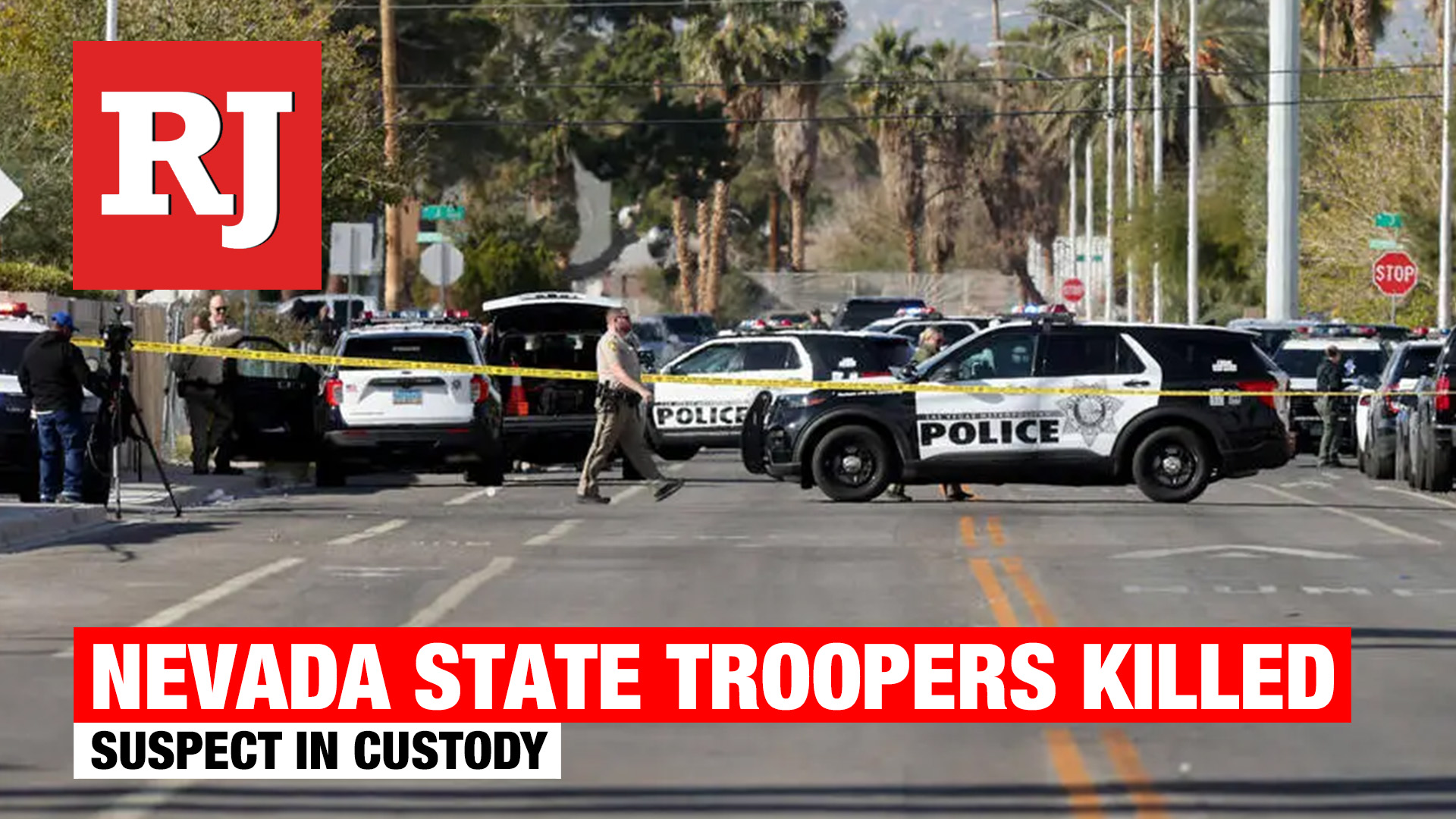 2 Nevada troopers struck, killed on I-15